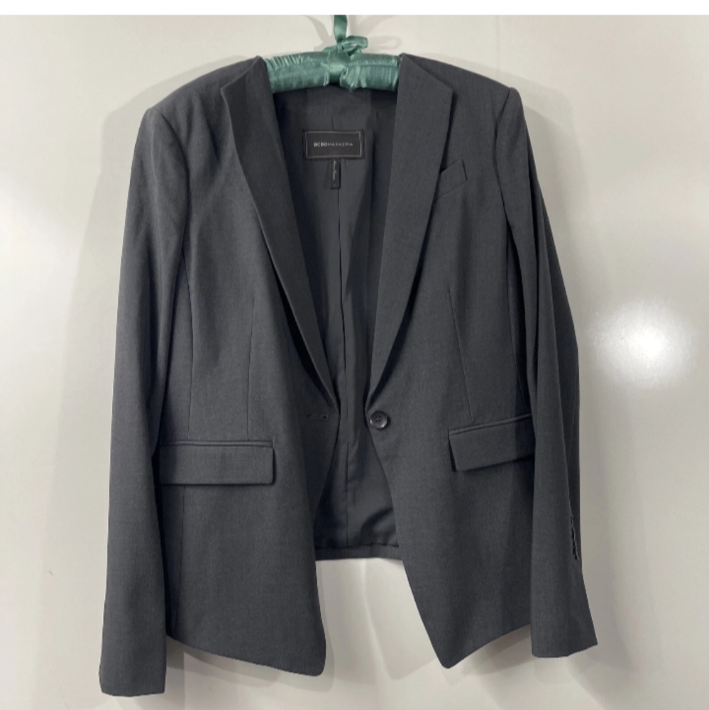BCBG MaxAzria Charcoal Blazer Small - Picture 4 of 10
